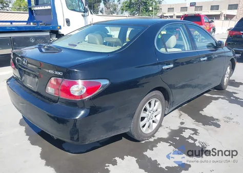 2004 Lexus Es 330 z USA, uszkodzony, nr VIN JTHBA30G845054299